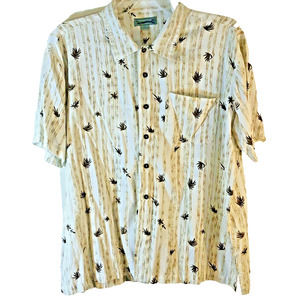 Kona Wind men's button up collared xl shirt boating beach golf outdoor wear